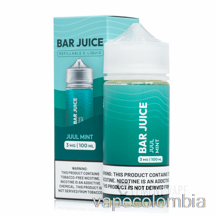 Vape Kit Completo Juul Mint - Barra De Jugo - 100ml 3mg